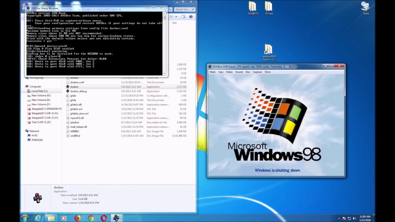 Dosbox Windows 98